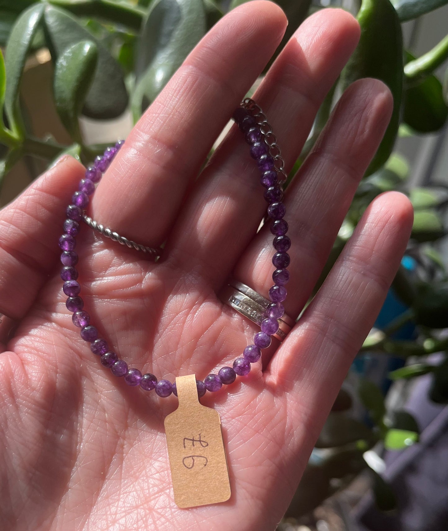 Adjustable Crystal Beaded Bracelets