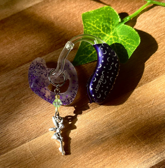 Silver Fairy Hearing Aid Charms