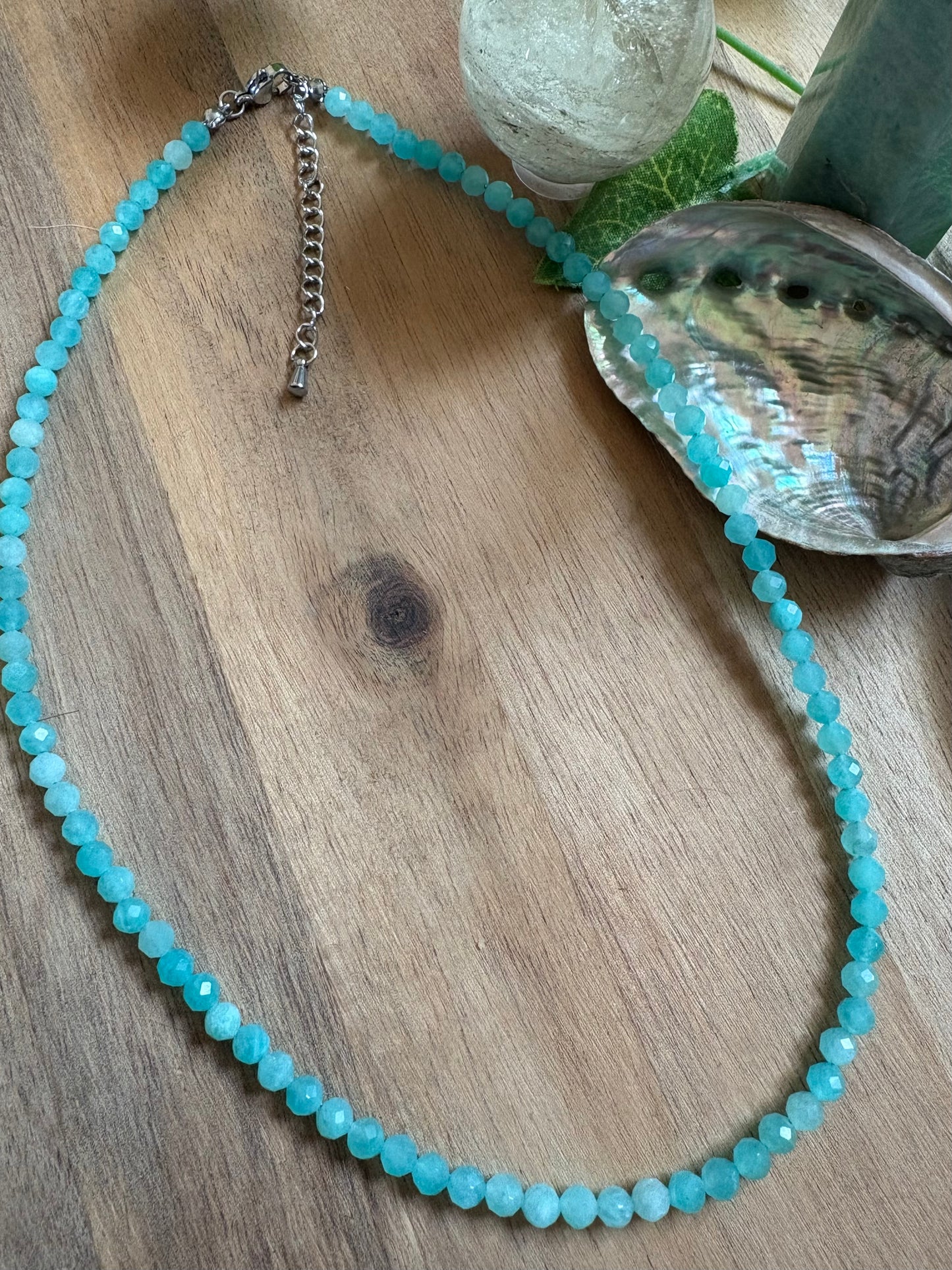 Salt & Sky Collection: Seafoam Necklace