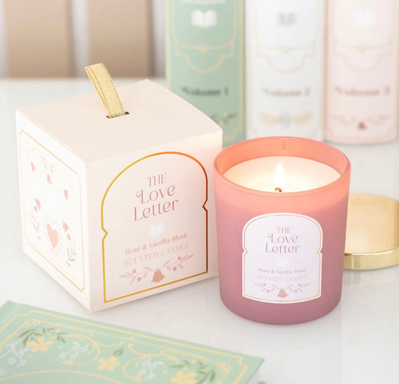 Bookworm Candle Collection – 3 Enchanting Scents