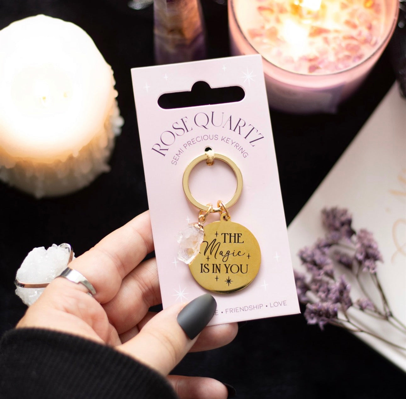 Crystal Keyrings - various designs