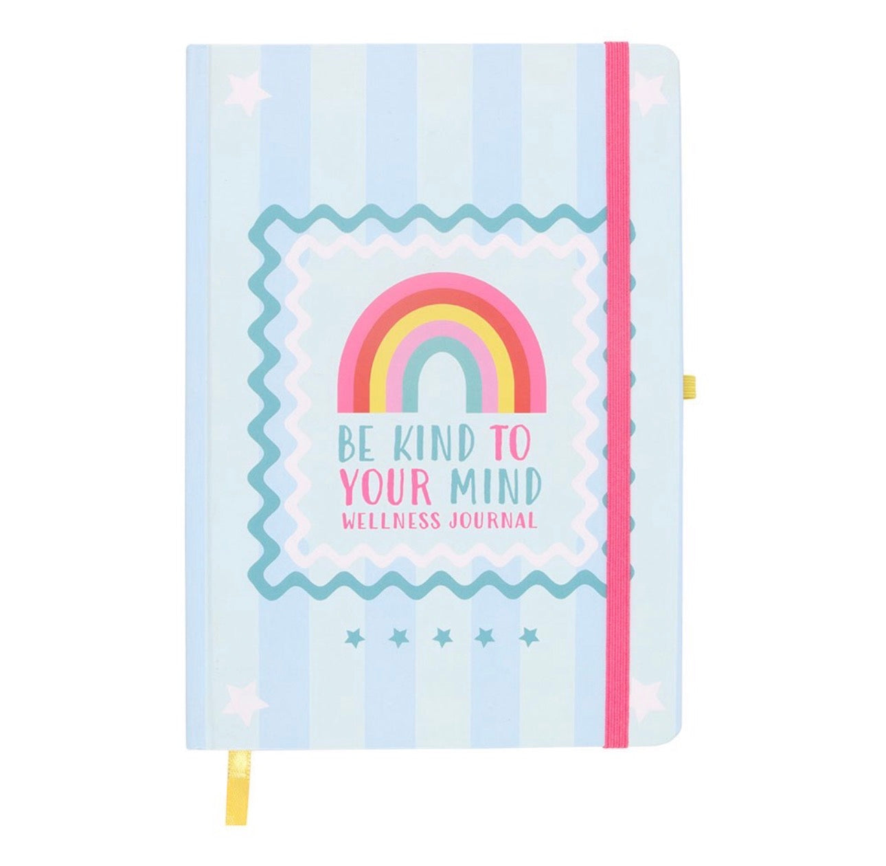 Be Kind to Your Mind A5 Wellness Journal with Citrine Pen