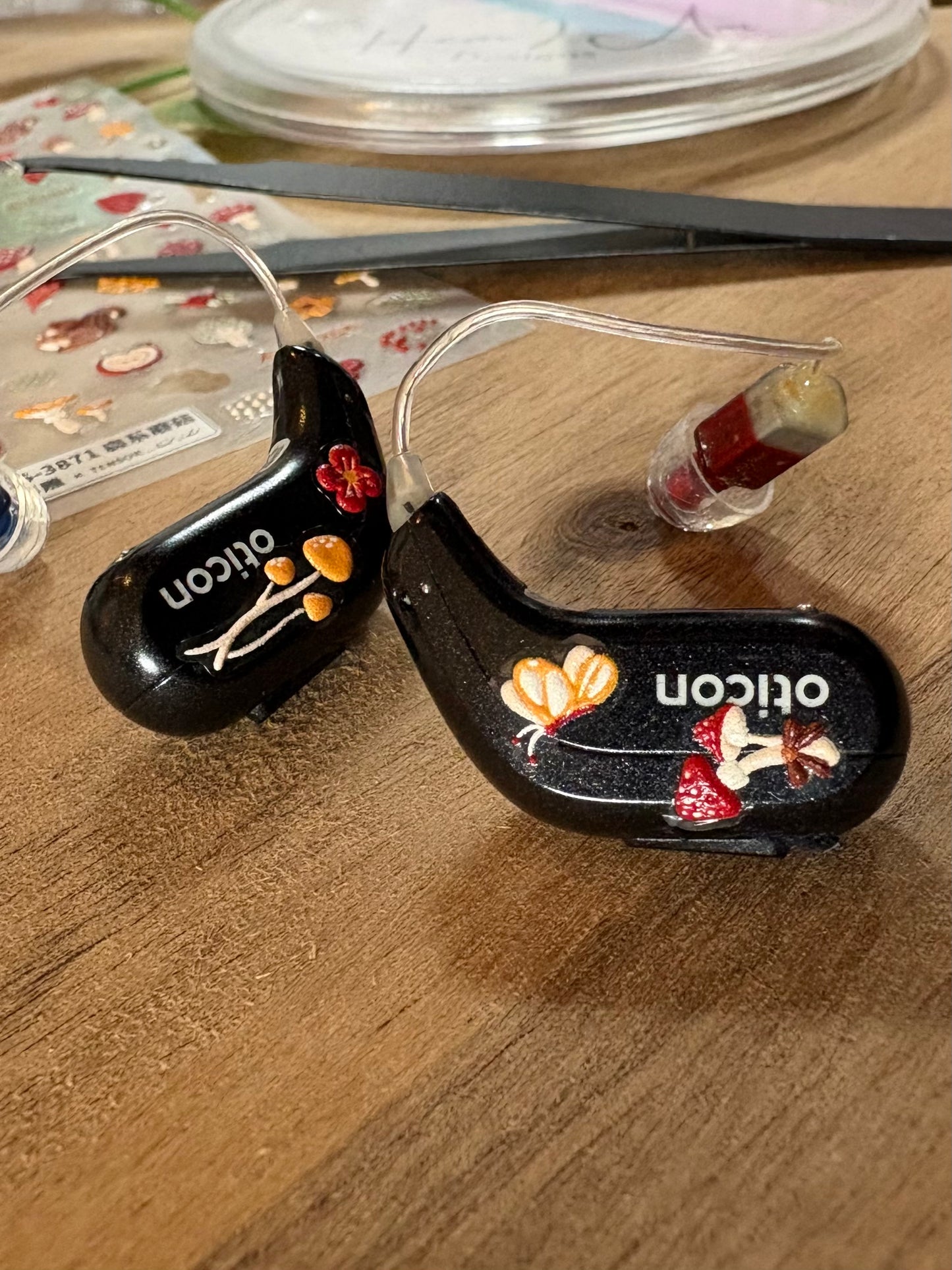 Hearing Aid Stickers - Various Designs