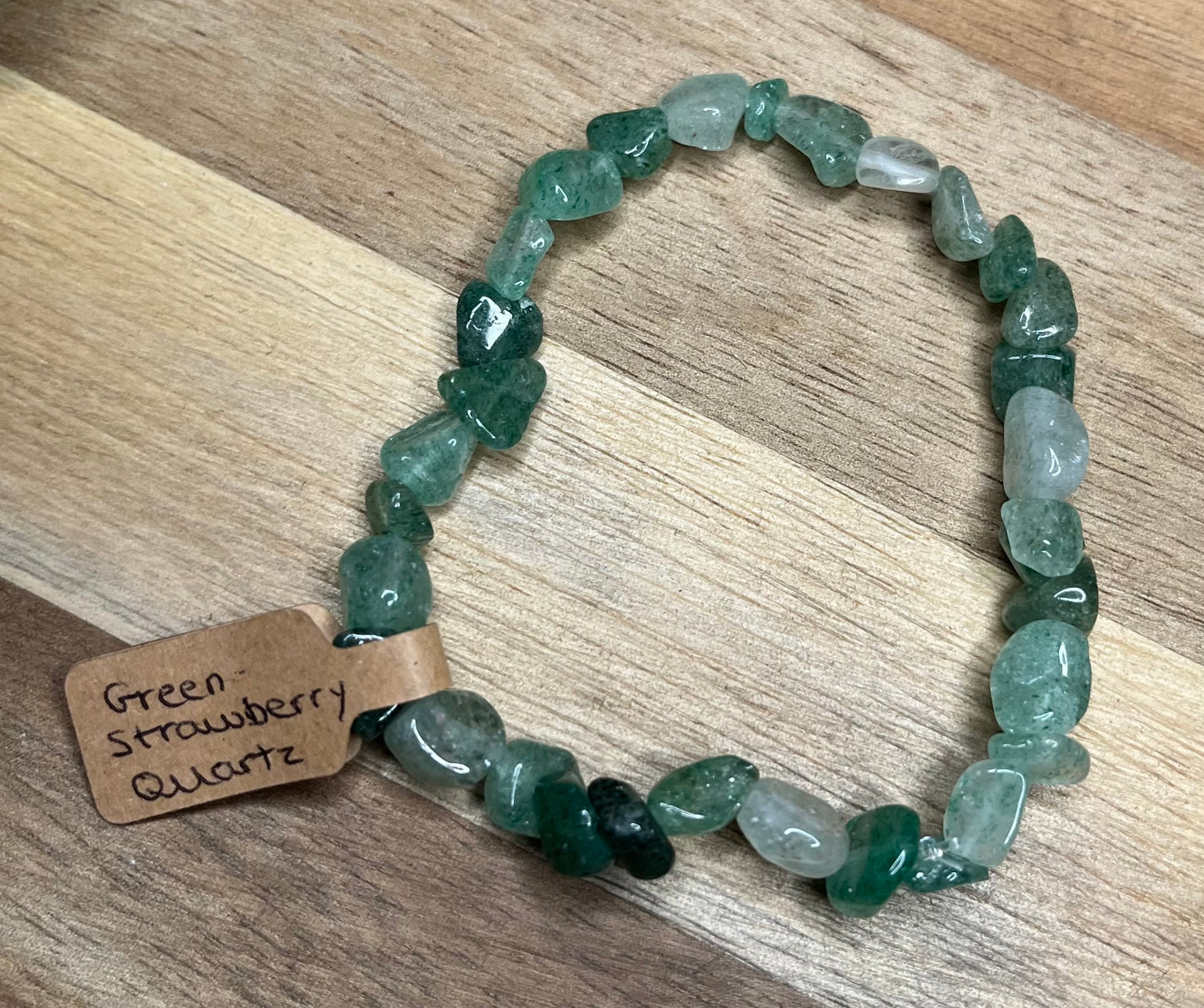 Elasticated Crystal Tumble Stone Bracelets - various crystals