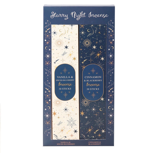 Set of 2 Starry Night Incense Stick Packs