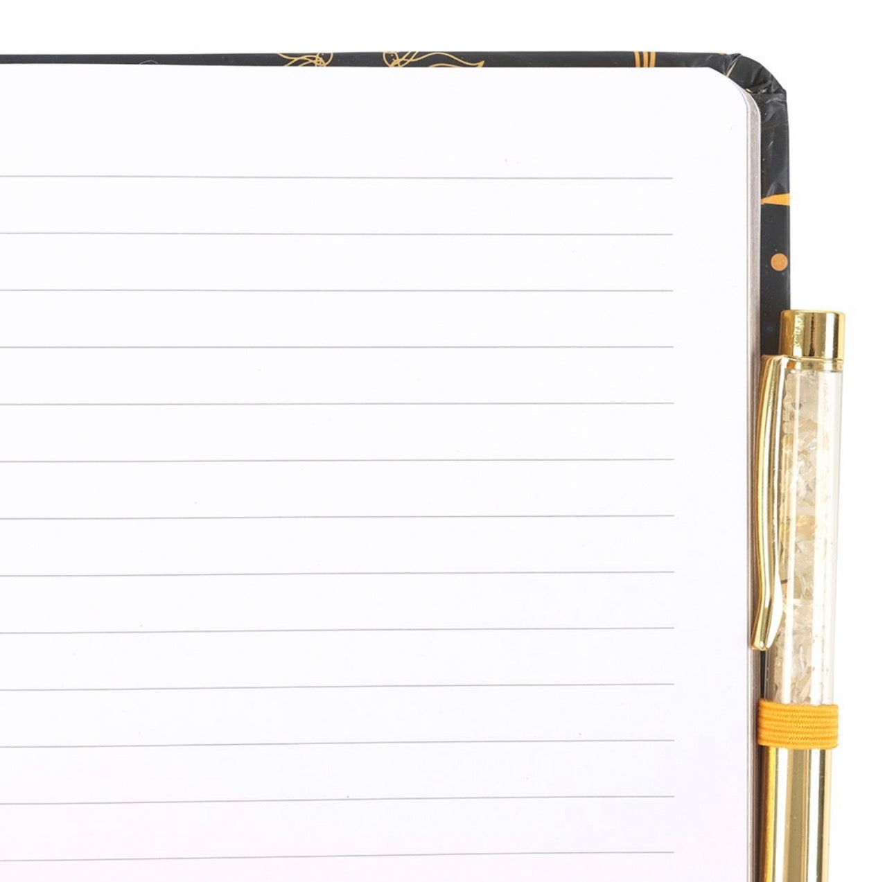 Leave a Little Sparkle A5 Notebook with Citrine Pen