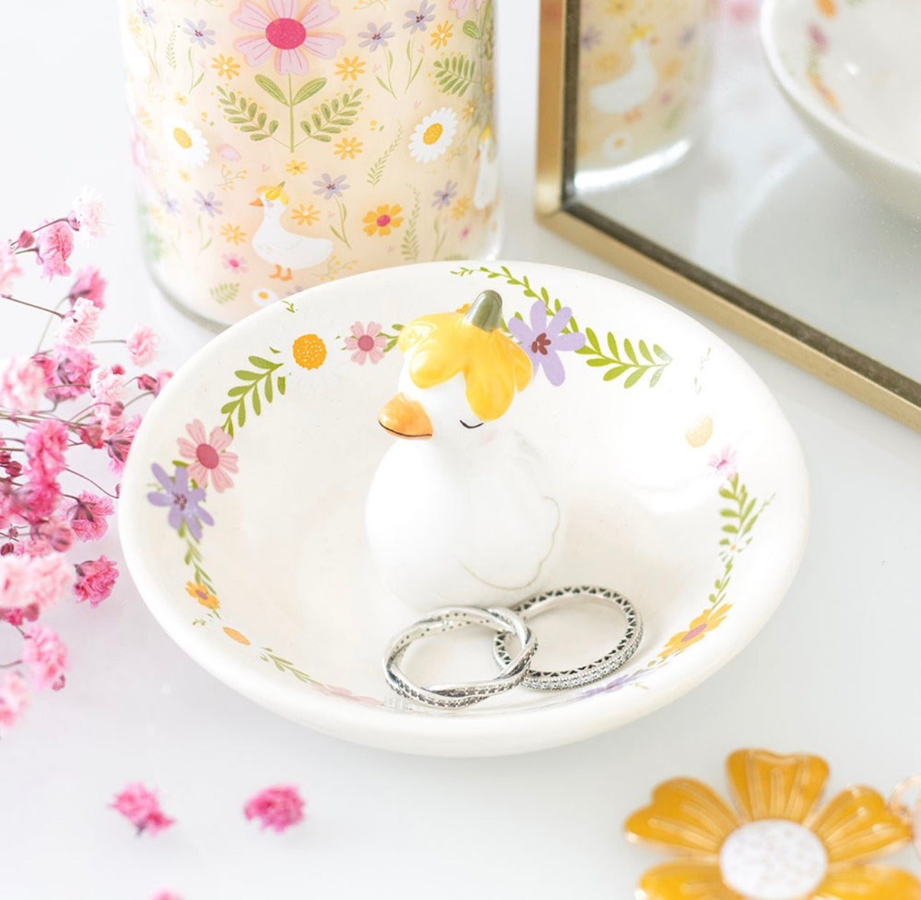 Daisy and Duck Trinket Dish