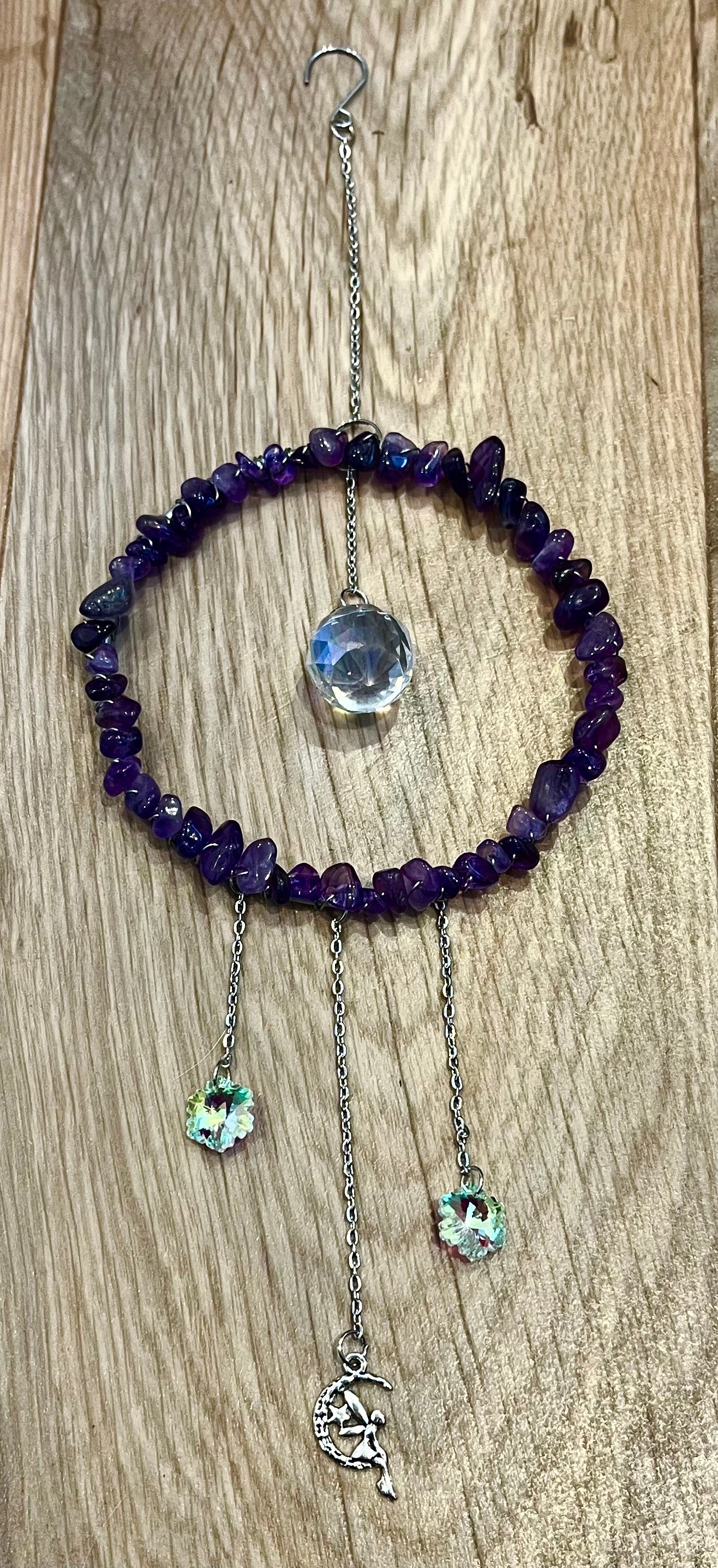 Medium Amethyst Suncatcher