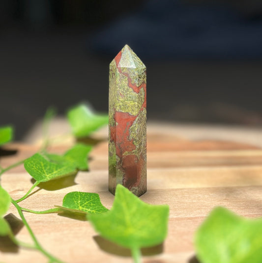 Dragon Blood Jasper Tower