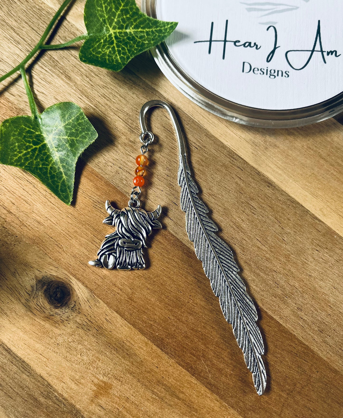 Crystal Feather Bookmarks