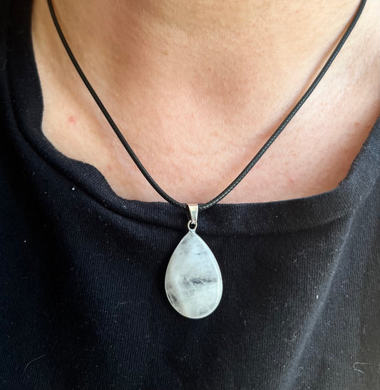 Crystal Teardrop Pendants