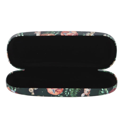 Fawn and Friends Forest Print Glasses Case