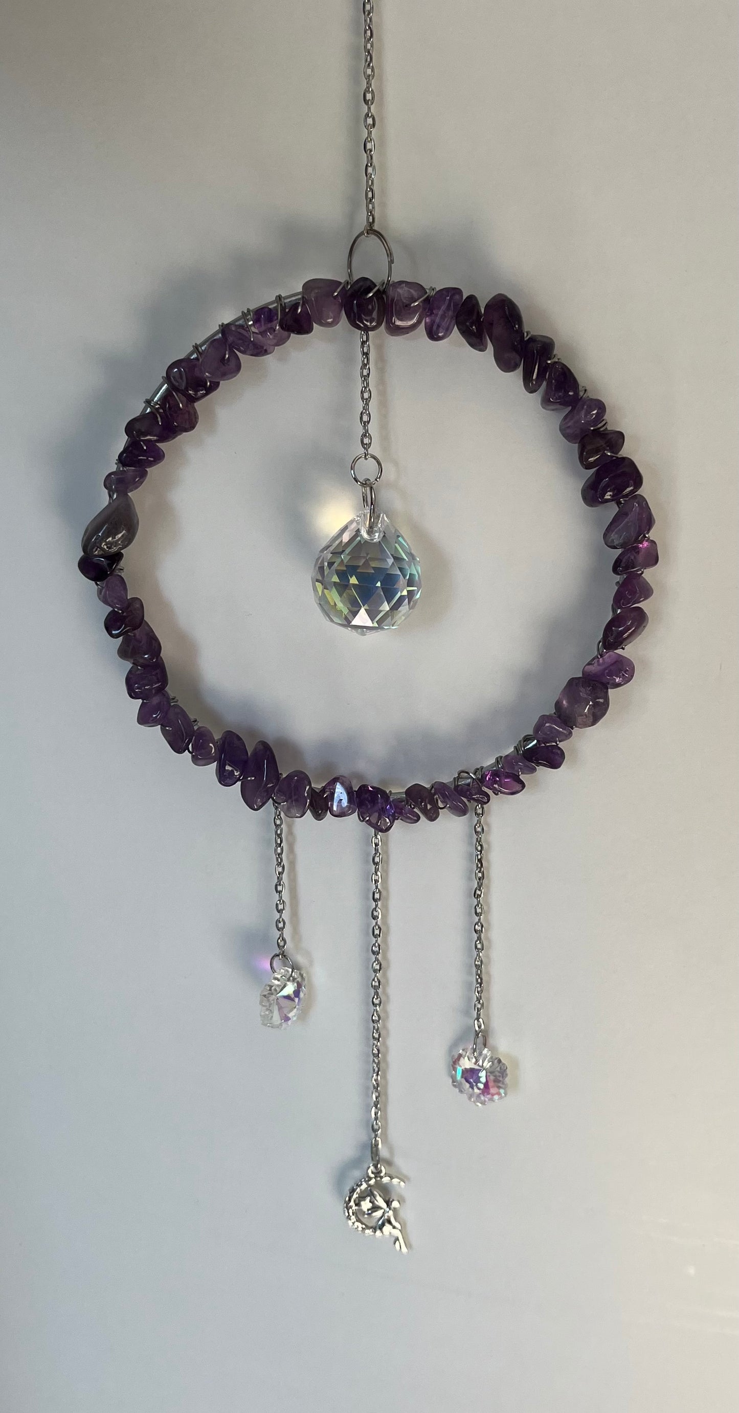 Medium Amethyst Suncatcher