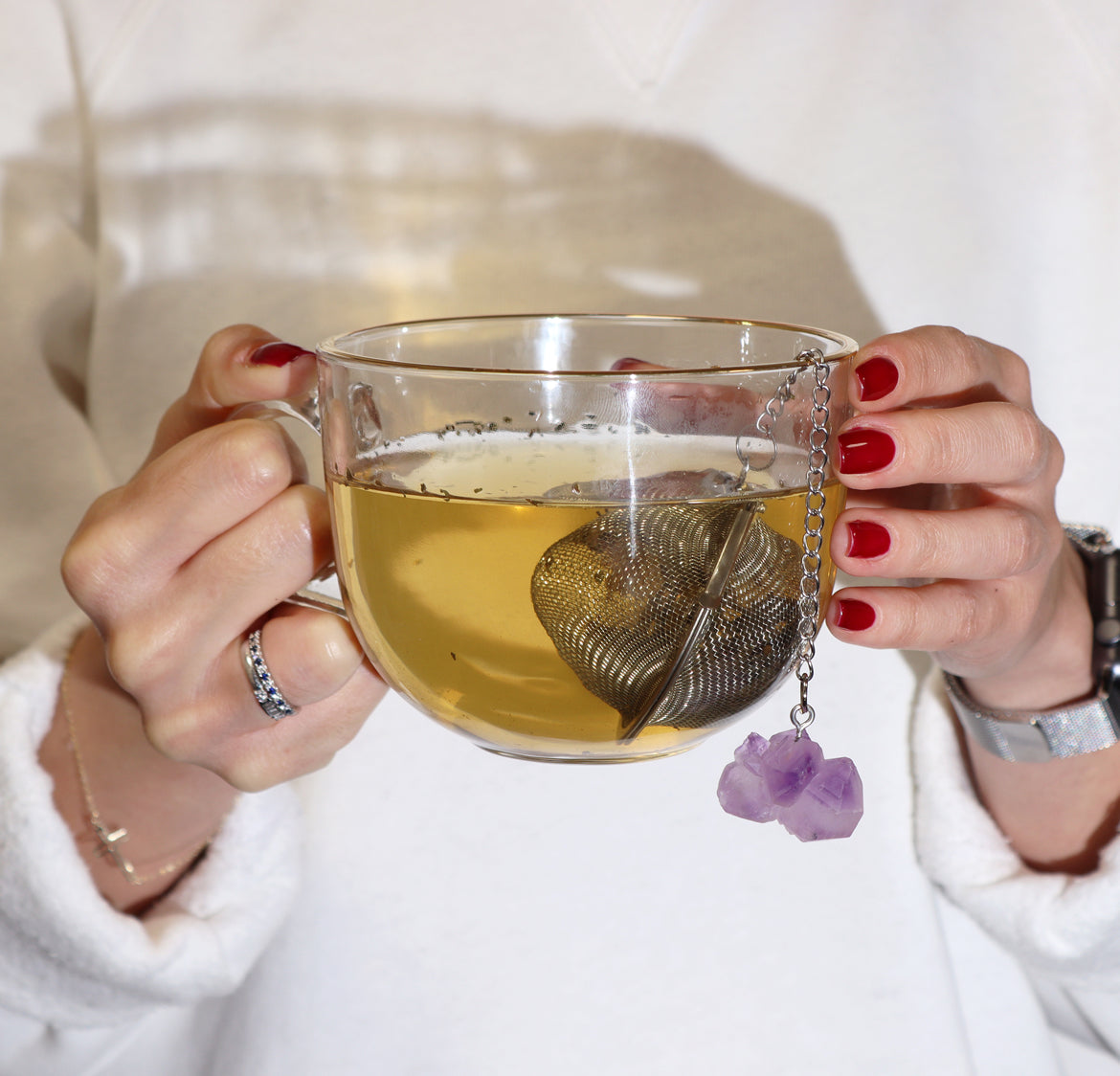 Crystal Tea Strainers