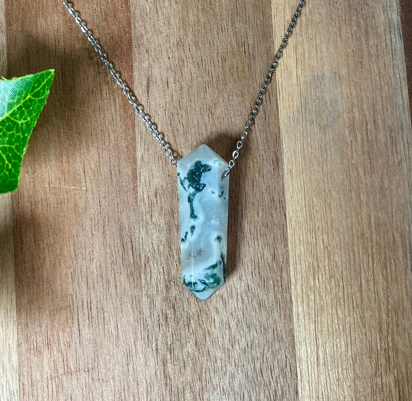 Crystal DT Point Pendant