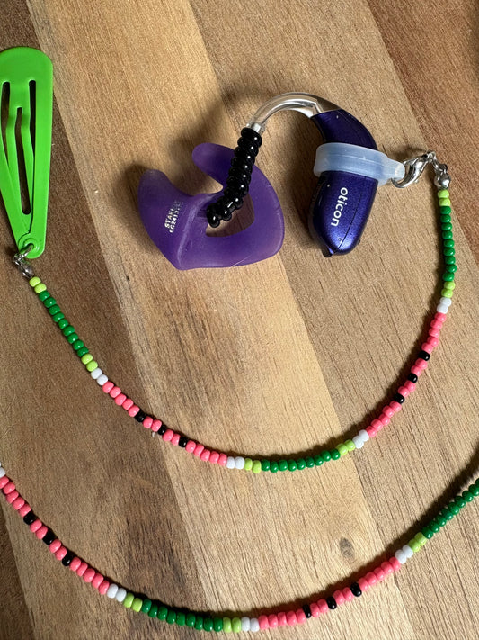 Slice of Summer Hearing Aid Retainer 🍉 - sold individually
