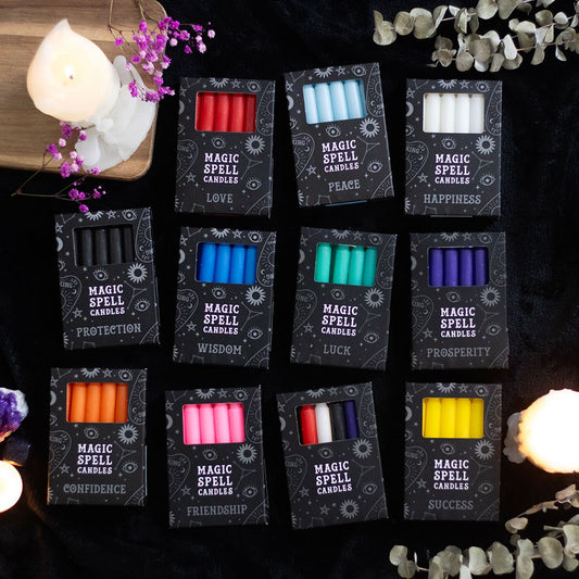 Spell Candle Packs – Sets of 12