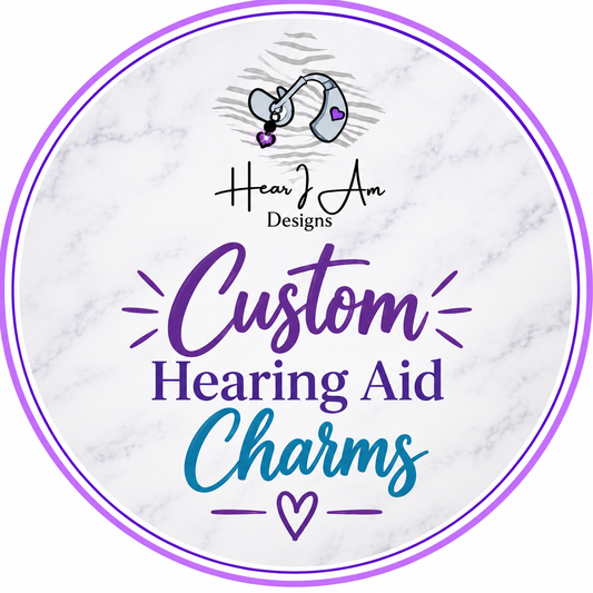CUSTOM Hearing Aid Charms (please message before ordering)