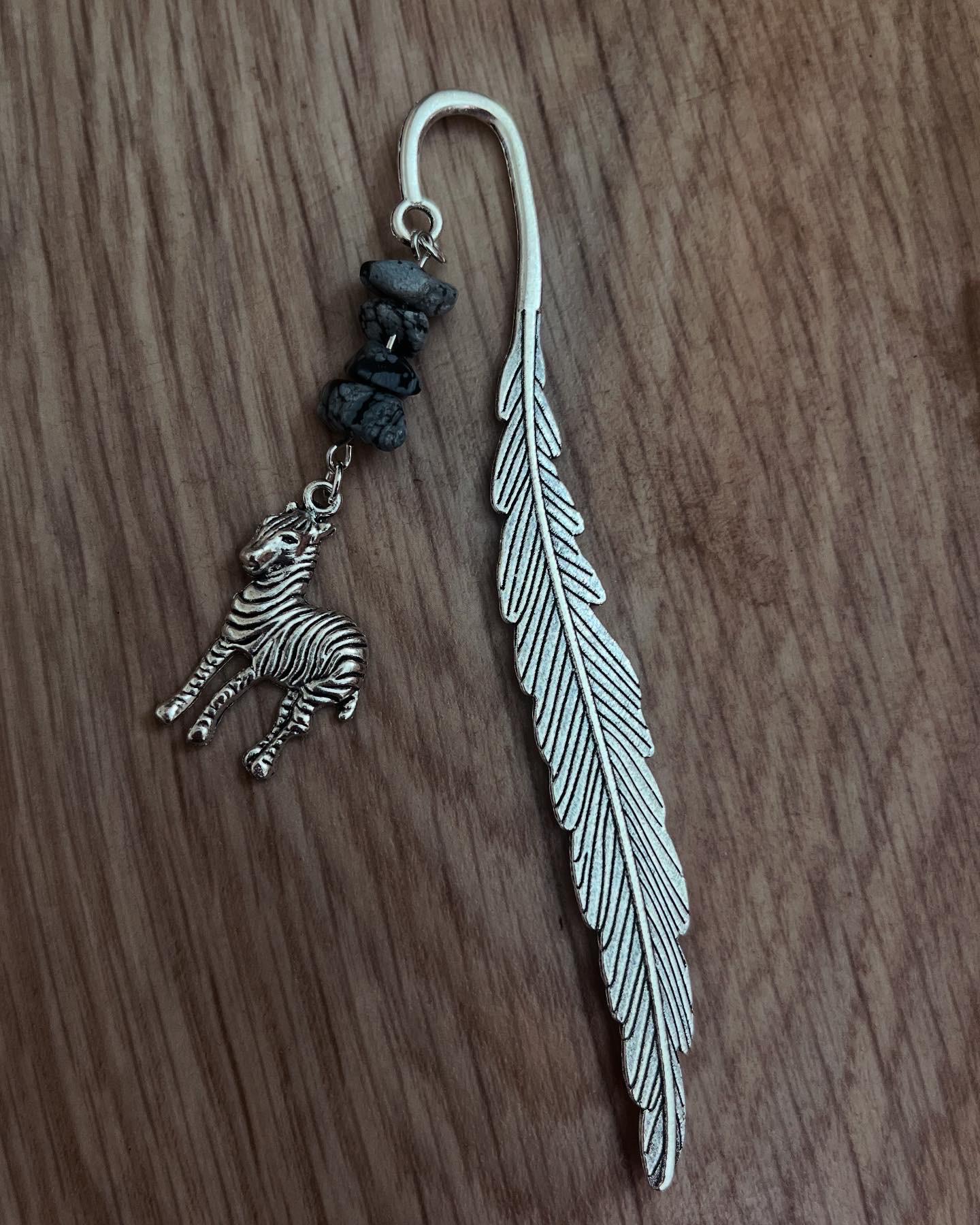 Crystal Feather Bookmarks