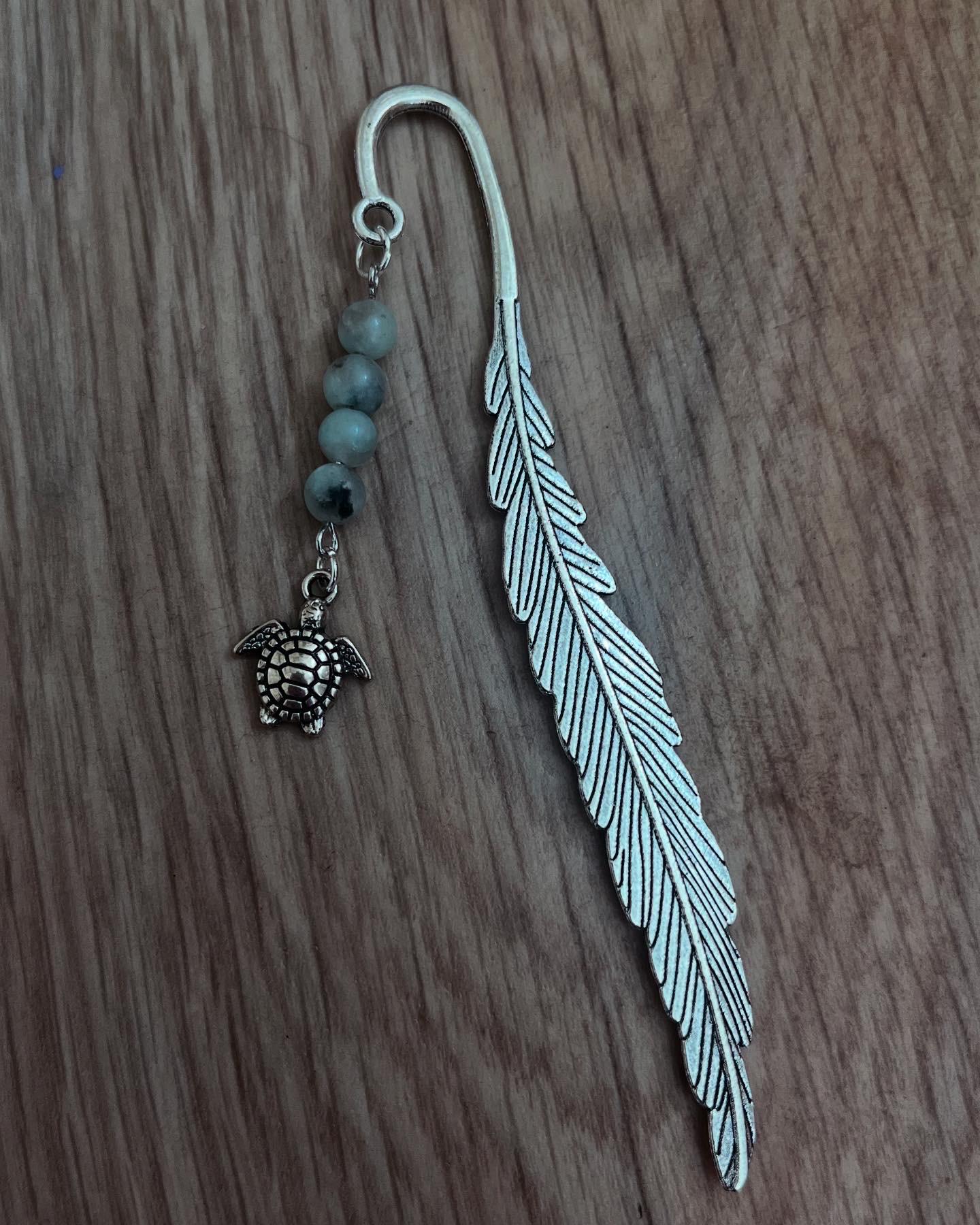 Crystal Feather Bookmarks
