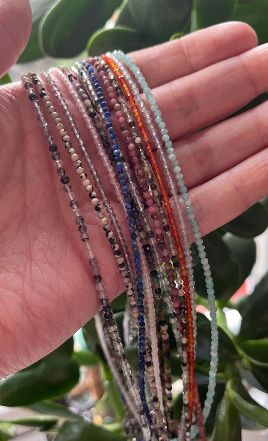 Crystal Beaded Necklaces