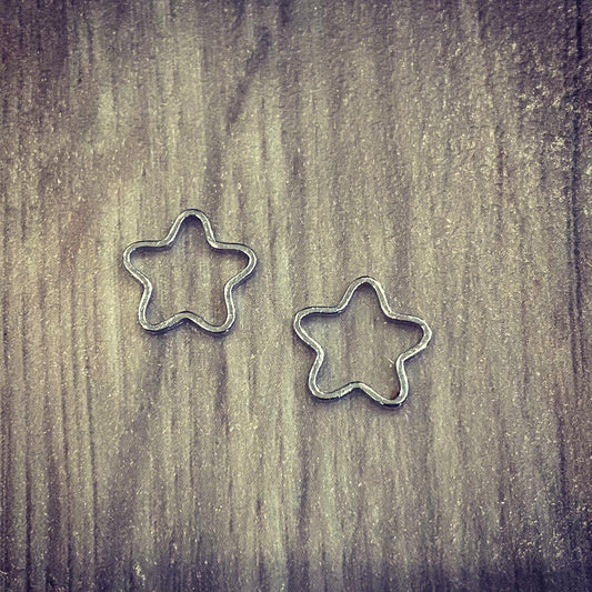 Tiny Star Charms (Pair)