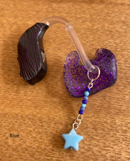 Star Hearing Aid Charms