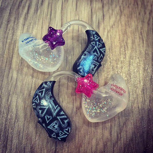 Star Beads for Hearing Aids (pair)